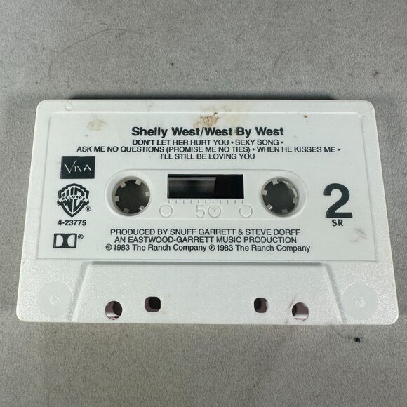 Shelly West West By West Cassette Tape Country Music 1983 Warner Bros Records - Picture 4 of 4
